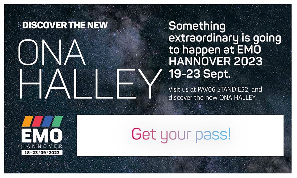 Visit us at PAV06 STAND E52, and discover the new ONA HALLEY.